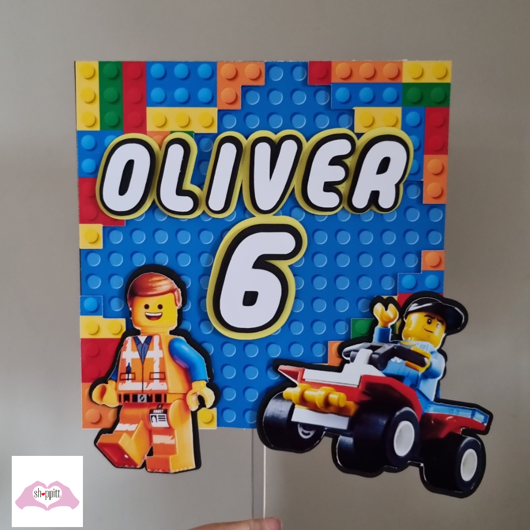 3D Character Cake Topper