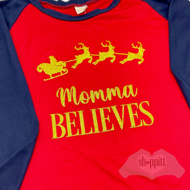 Kids Christmas Pyjamas - Believe
