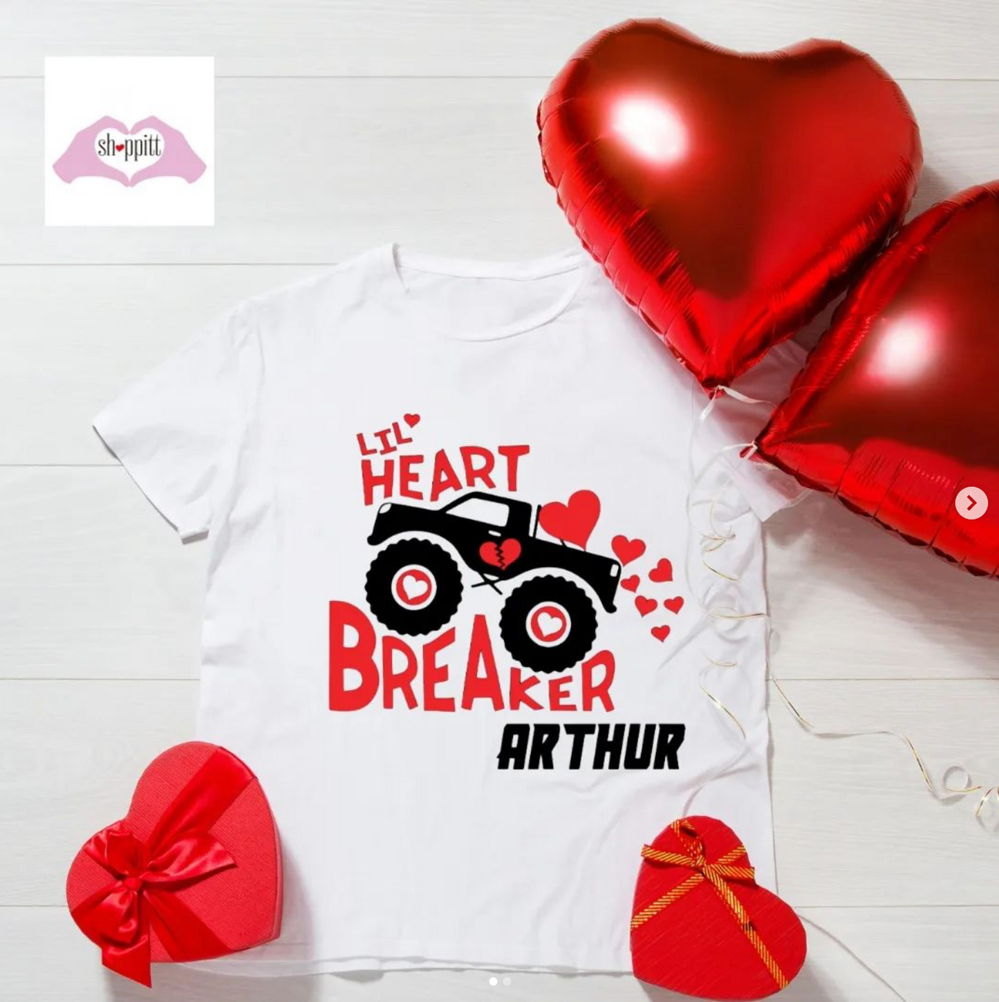 Valentine's Heartbreaker Kid's T-shirt