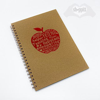 Teacher's Apple Personalised Notebook